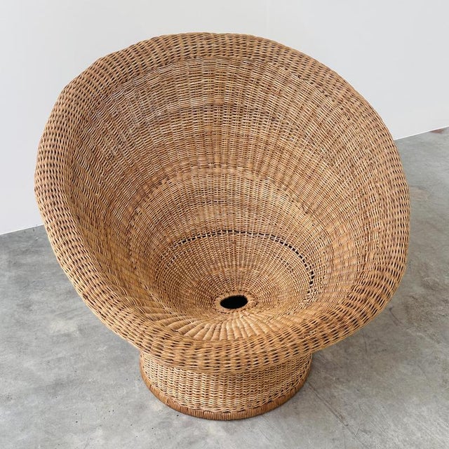 Wicker E10 Lounge Chair by Egon Eiermann, Germany, 1960s For Sale - Image 10 of 15