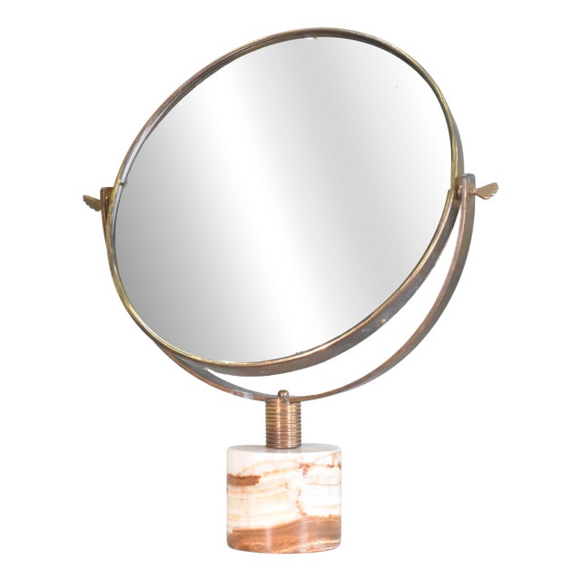 Large Adjustable Table Mirror by Paolo Buffa, 1960s For Sale