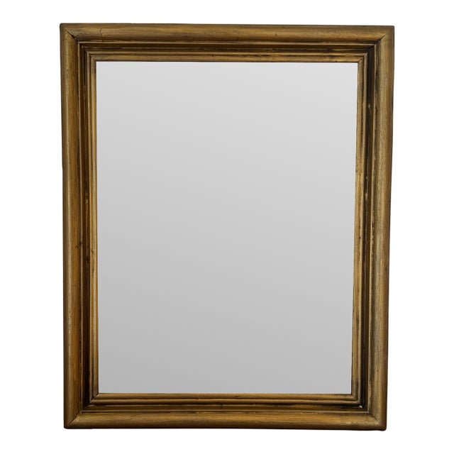 Vintage Gold Painted Wood Frame For Sale