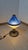 Polinnia Table Lamp in Burnished Brass with Crystal Diffuser Blue by BBPR for Artemide, 1964 For Sale - Image 17 of 18