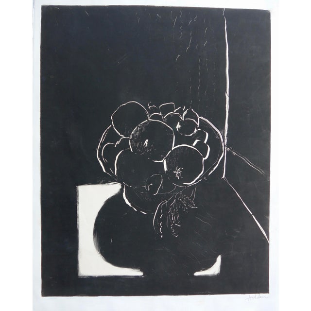 Paper Martha Holden "Still Life in Black and White" Modern For Sale - Image 7 of 8