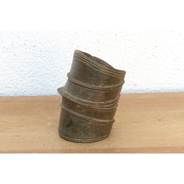 19th Century African Bronze Currency Anklet For Sale In Los Angeles - Image 6 of 7