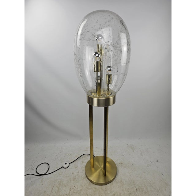 Metal Floor Lamp from Doria Leuchten 1970s For Sale - Image 7 of 8