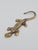 Mid 20th Century Solid Brass Lizard Wall Hook For Sale - Image 11 of 11