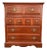 Florida Furniture Pecan 4-Drawer Tall Chest of Drawers For Sale
