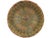 Sand Iroquois Native Sweetgrass & Ash Splint Checkered Rim Round Basket With Lid For Sale - Image 8 of 13