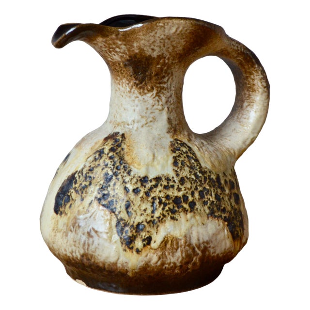 Brutalist Ceramic Pitcher from Dümler & Breiden, 1960s For Sale
