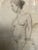 Late 19th Century 1890s Pencil Drawing of Nude Woman For Sale - Image 5 of 12
