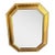 Vintage Bombay Company Allegro Octagonal Gilt Mirror For Sale