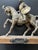 1950s Vintage Italian Bronze Sec. XV Medieval Knight Horse Sculpture, 1950s For Sale - Image 5 of 7