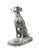 Vintage-Style Cast Iron Pointer Garden Sculpture Dog For Sale - Image 4 of 12