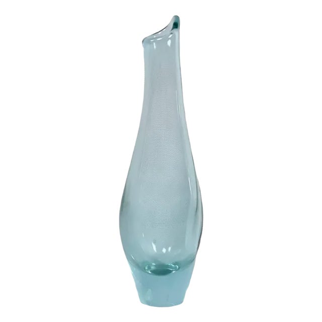 Art Glass Vas attributed to Miloslav Klinger for Železný Brod, 1960s For Sale
