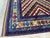 Ivory Vintage Kazak Wool Rug, Sunburst Medallion For Sale - Image 8 of 11