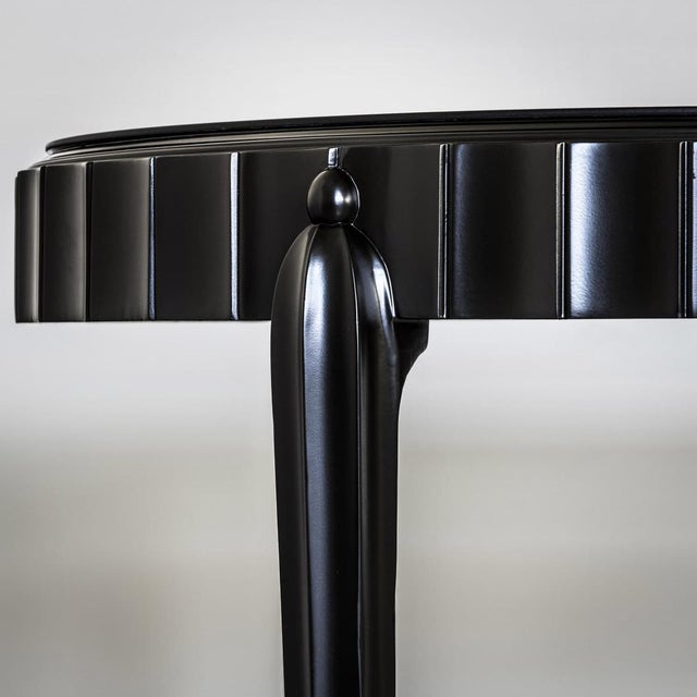 Art Deco Dining Room Set, Italy, 1930s, Set of 8 For Sale - Image 9 of 10