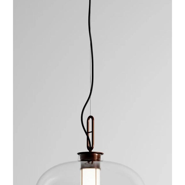Not Yet Made - Made To Order Bai T Ma Ma Suspension Lamp in Steel and Glass by Neri and Hu for Pararachilna For Sale - Image 5 of 10