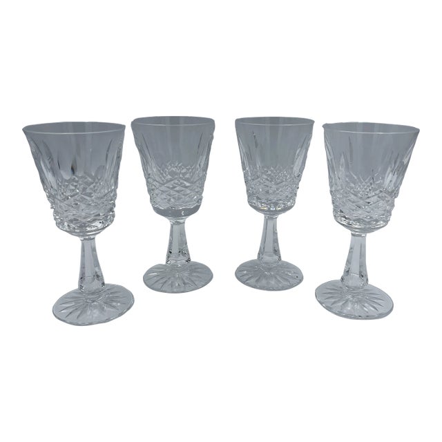 Waterford Crystal Kenmare Cut Claret Wine Glasses - Set of 4 For Sale
