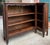 Antique French Corner Bookcase Carved Oak Louis XV Revival Open Shelves C1920 B For Sale - Image 4 of 18