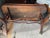 Weiman Antique Leather Top Federal Style Mahogany Hollywood Regency Coffee Table For Sale - Image 4 of 12