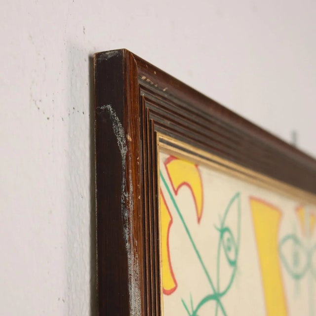 Jean Cocteau, Composition, Gouache, 20th Century For Sale - Image 12 of 13