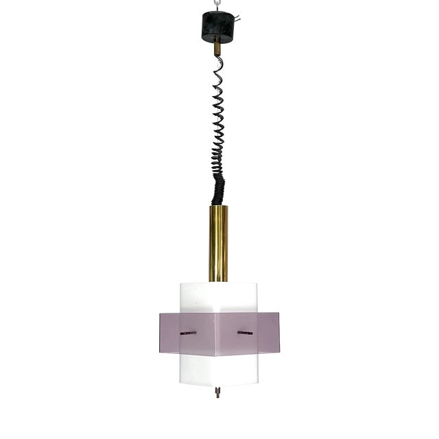 Mid-Century Modern Pentant Lamp from Stilux Milano, Italy, 1960s For Sale