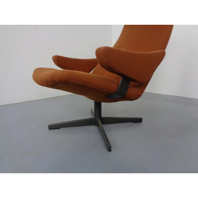 Contourett Roto Swivel Chair by Alf Svensson for Dux, Sweden, 1960s For Sale - Image 12 of 14