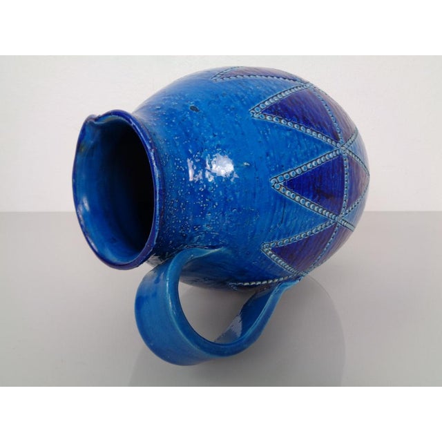 Studio Ceramic Jug by Aldo Londi for Bitossi, Italy, 1960s For Sale - Image 11 of 18
