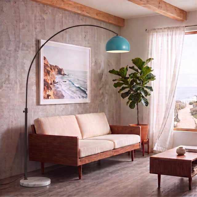 Featuring a sweeping, gracefully arched silhouette, the Half Dome Arc Lamp is a modern masterpiece designed by Peter...