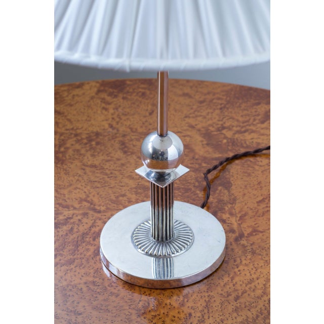 Table Lamp by C. G. Hallberg, 1930s For Sale - Image 6 of 17