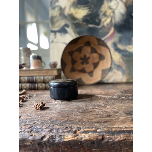 Tribal Coiled Basket Vintage For Sale - Image 9 of 12