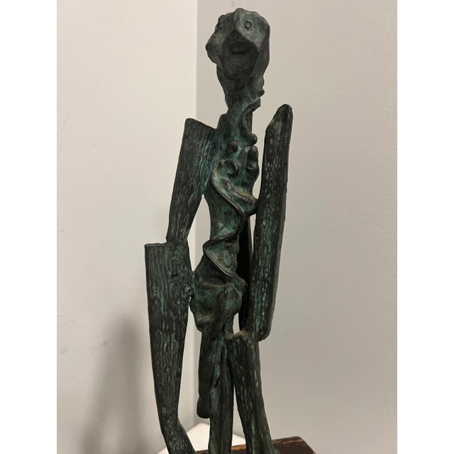 Mid 20th Century 1962, Robert Thomas (1924-1987), Midcentury Bronze Sculpture, “Herm” For Sale - Image 5 of 8