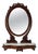 Antique English Marble-Top Dressing Mirror For Sale