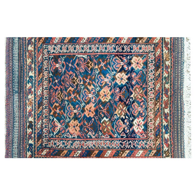 Early 20th Century Persian Afshar Rug For Sale - Image 10 of 15