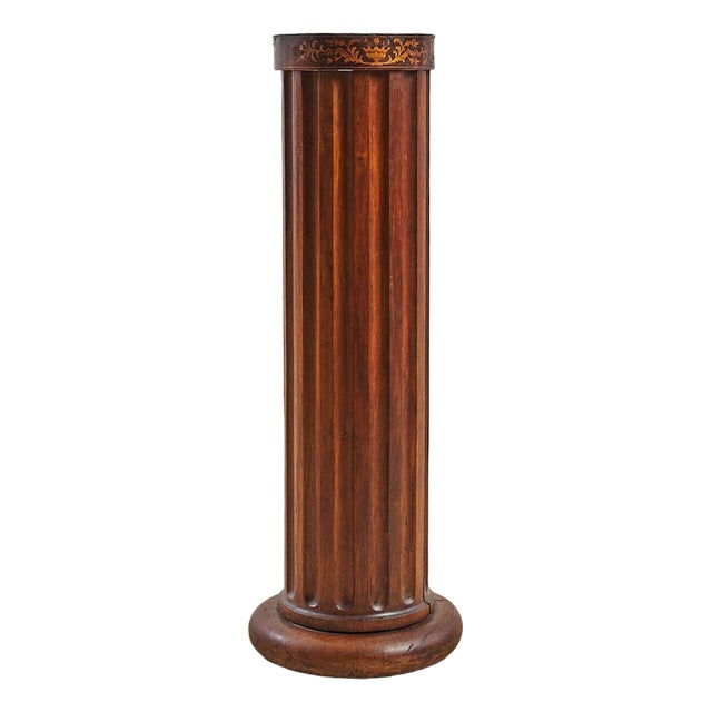 Empire Column with Inlay For Sale