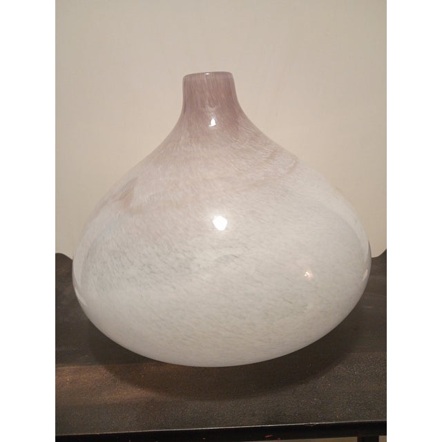 1960s F-025 | the Sculptural Fluidity: Deep Amethyst Blown Glass For Sale - Image 10 of 11