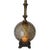 Hollywood Regency Hollywood Regency Smoked Bubble Glass Table Lamps With Inner Glowing Accent Light For Sale - Image 3 of 9