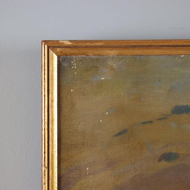 Ludovico Zambeletti, Landscape, Oil on Canvas For Sale - Image 9 of 12