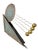 Make a bold artistic statement with this original 1991 signed Curtis Jere postmodern metal wall sculpture. Featuring...