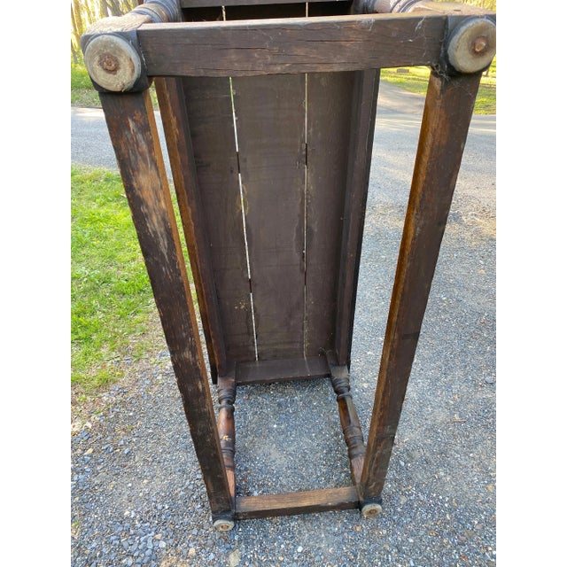17th Century Jacobean 3 Plank Oak Refectory Table For Sale In Philadelphia - Image 6 of 13
