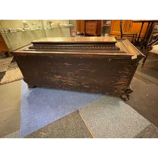 Cassonne Chest, Late 16th-Early 17th century For Sale - Image 12 of 14