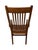 Brown Vintage Stickley Style Mission Oak Dining Chairs - Set of 6 For Sale - Image 8 of 8