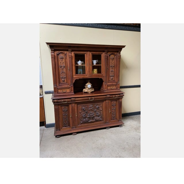 Antique Neo-Renaissance Buffet, 1880 For Sale - Image 3 of 12
