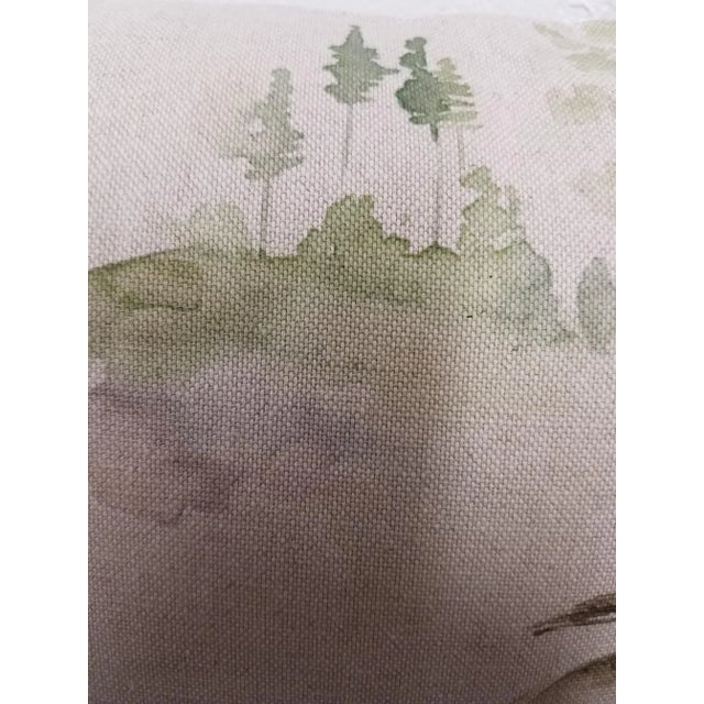 Rabbits Jumping and Playing Square Pillow For Sale In Dallas - Image 6 of 9