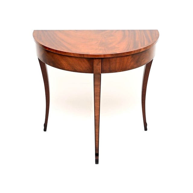 Wood Antique Regency Console Tables, 1930s, Set of 2 For Sale - Image 7 of 10