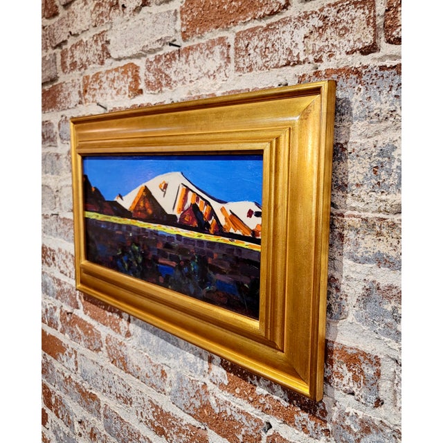 Conrad Buff -California Snow-Capped Sierra Mountains-Oil Painting For Sale - Image 4 of 10