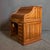 Edwardian Walnut Roll Top Desk, 1890s For Sale - Image 9 of 14