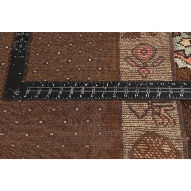 Textile Vintage Turkish Oushak Rug, 05'01 X 10'00 For Sale - Image 7 of 10