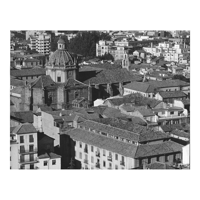 1976 Spanish Rooftop Photograph by Don Ware For Sale