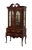 Wood Keller Furniture Solid Cherry Traditional Style 40" Buffet W. Lighted Display China Cabinet 9672 For Sale - Image 7 of 12