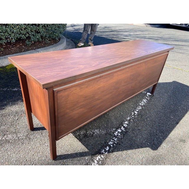 Vintage Mid-Century Modern Credenza Storage File Cabinet by Alma Desk Company For Sale In Sacramento - Image 6 of 12