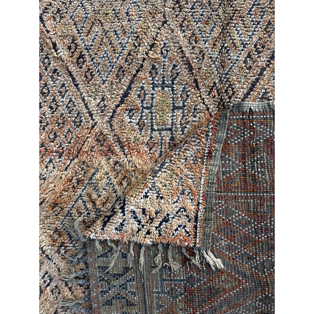 Large Vintage Moroccan Wool Rug, 1990s For Sale - Image 6 of 8